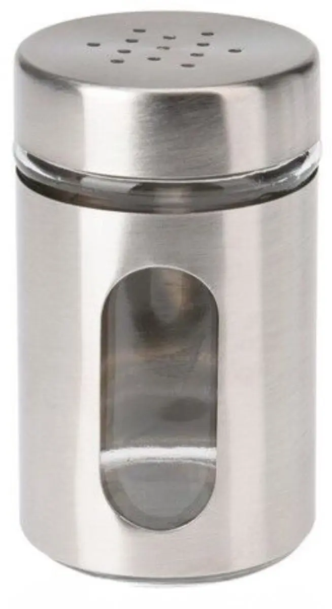 Excellent Houseware Peper/Zoutstrooier Glas 94ml - 2 Stuks
