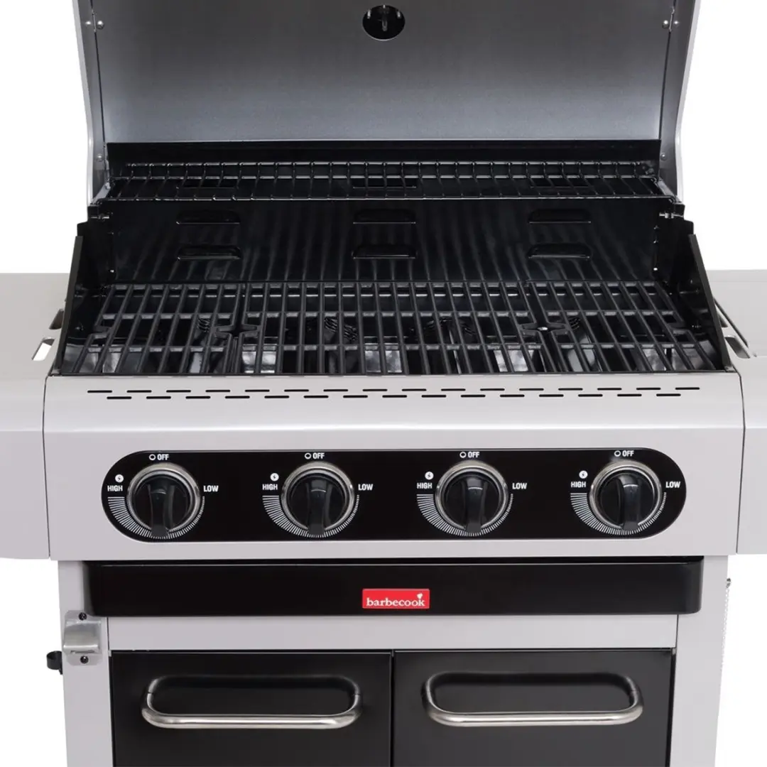 Barbecook Siesta 412 Black Edition Gasbarbecue - 4 Branders - 14 Burgers