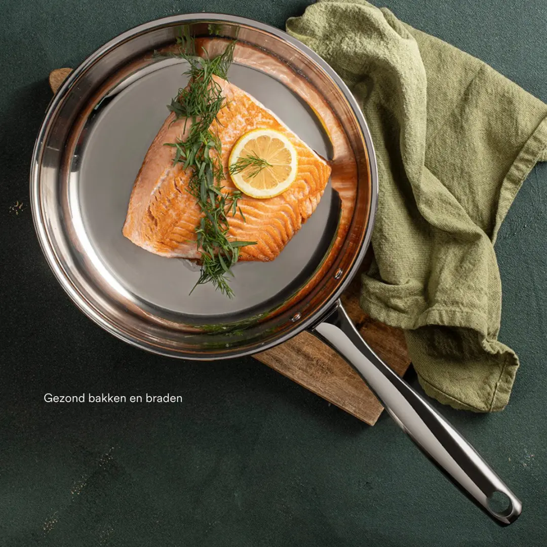 Sola Green Cooking Koekenpan 20cm - Zilver