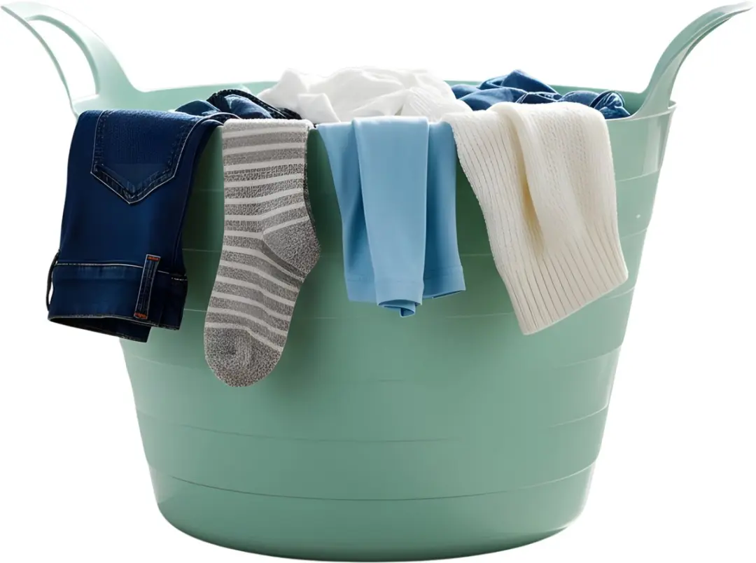 Excellent Houseware Flexibele Wasmand 30L Mintgroen EH-1204170