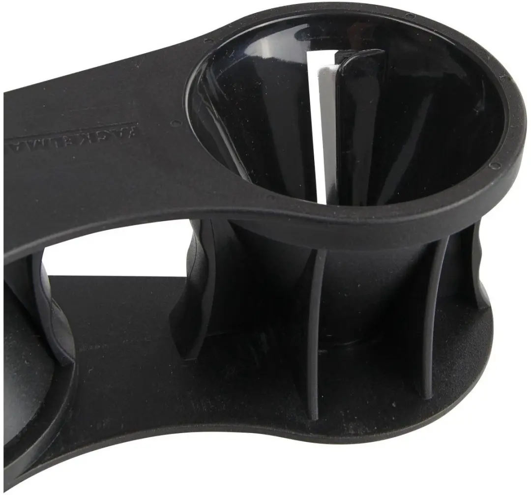 Fackelmann Spiraalsnijder Groenten 16cm - Zwart - afbeelding 6 van 6