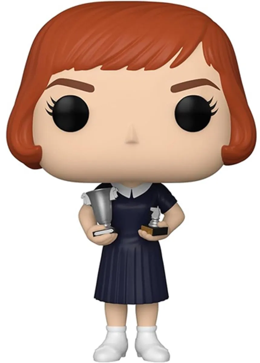 Funko Pop! The Queen's Gambit Beth met Trohpies