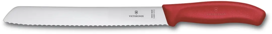 Victorinox Swiss Classic Broodmes 21cm - Rood