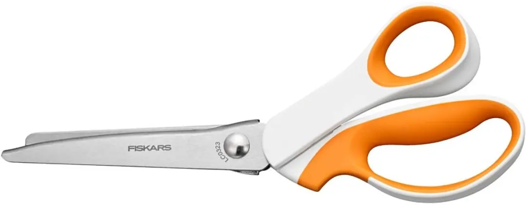Fiskars Klassieke Stoffenschaar 23cm - Oranje