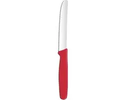 HENDI Keukenmes 211mm - Rood Handvat