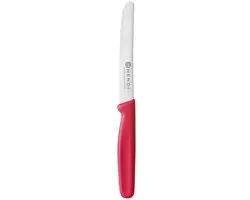 HENDI Keukenmes 211mm - Rood Handvat