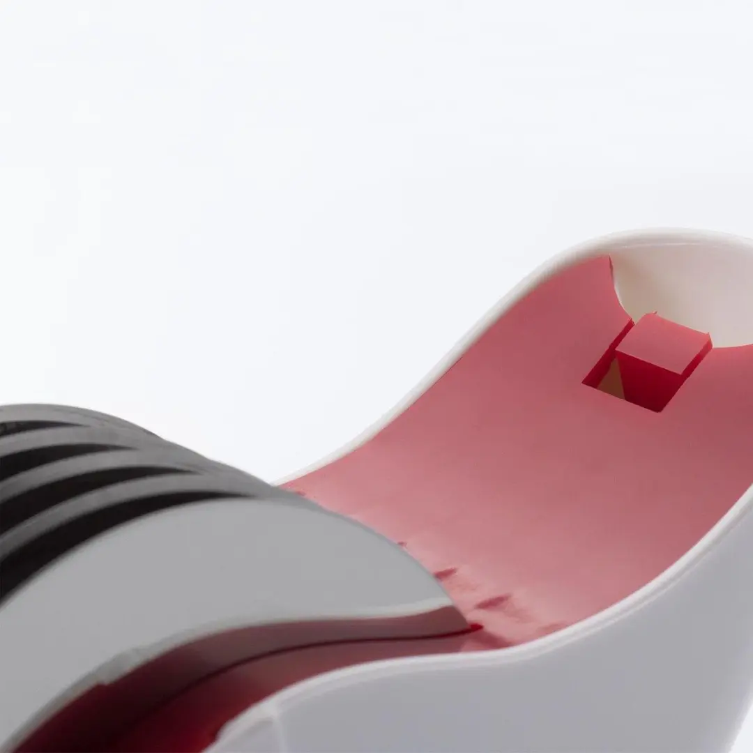 Westmark Kruidensnijder Schneidfix 15cm - 5 Wieltjes - Wit/Rood