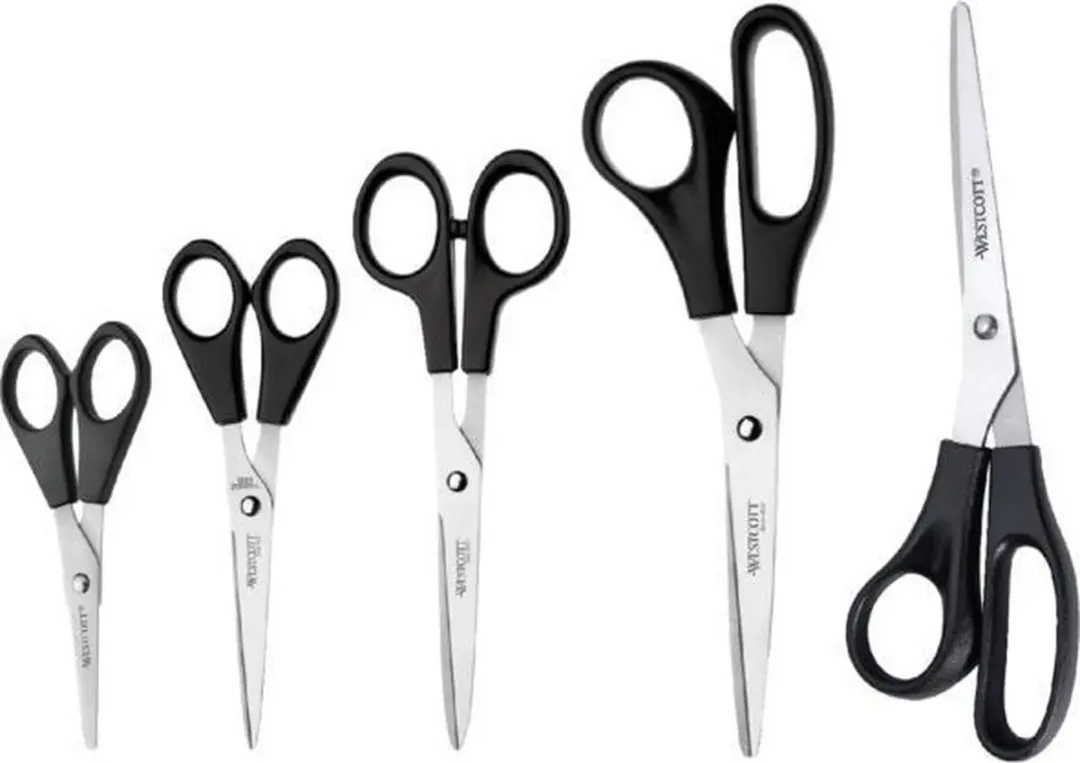 Westcott Linkshandige Schaar 21cm - RVS - Zwart