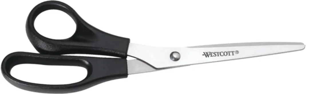 Westcott Linkshandige Schaar 21cm - RVS - Zwart