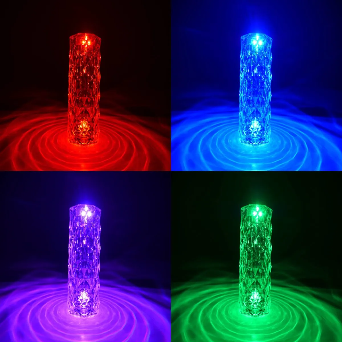 Eglo Lucignano LED Tafellamp - 21cm - RGB - Oplaadbaar