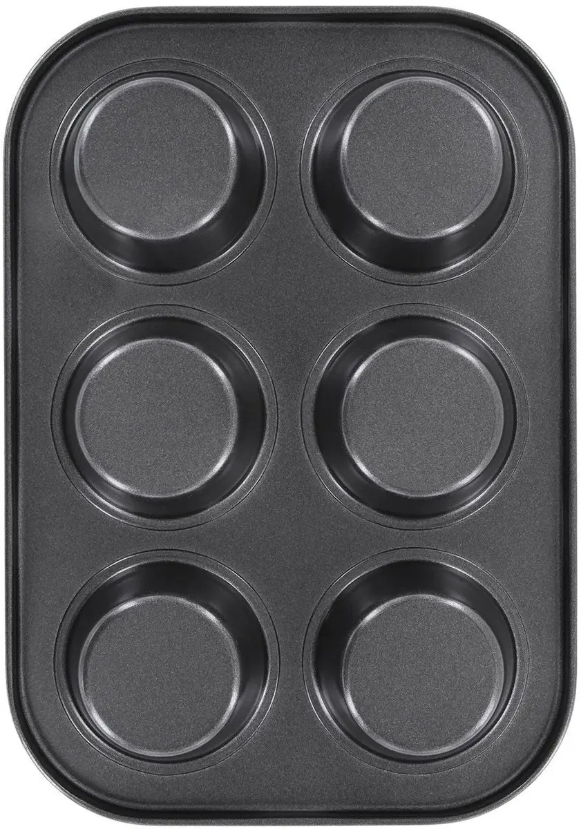 Westmark Muffinvorm 6 Stuks - 26,5x18,5x3cm Grijs