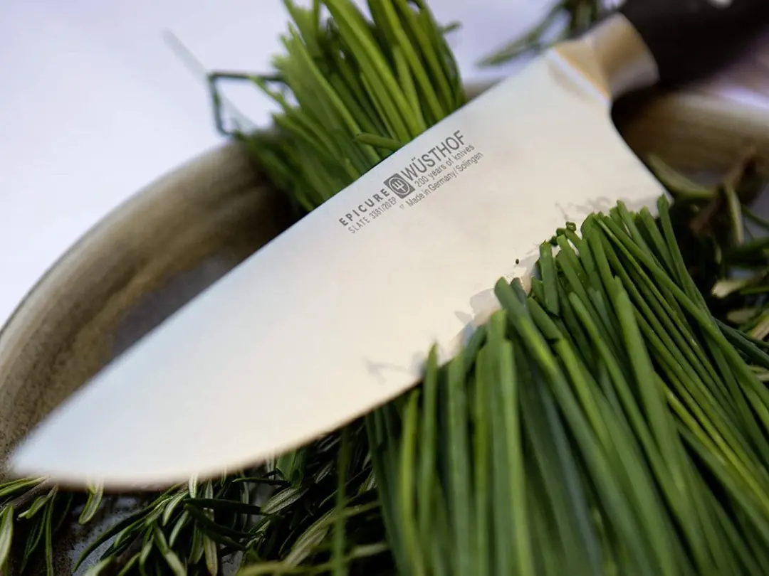 Wusthof Epicure Slate Koksmes 16 cm - Zilver
