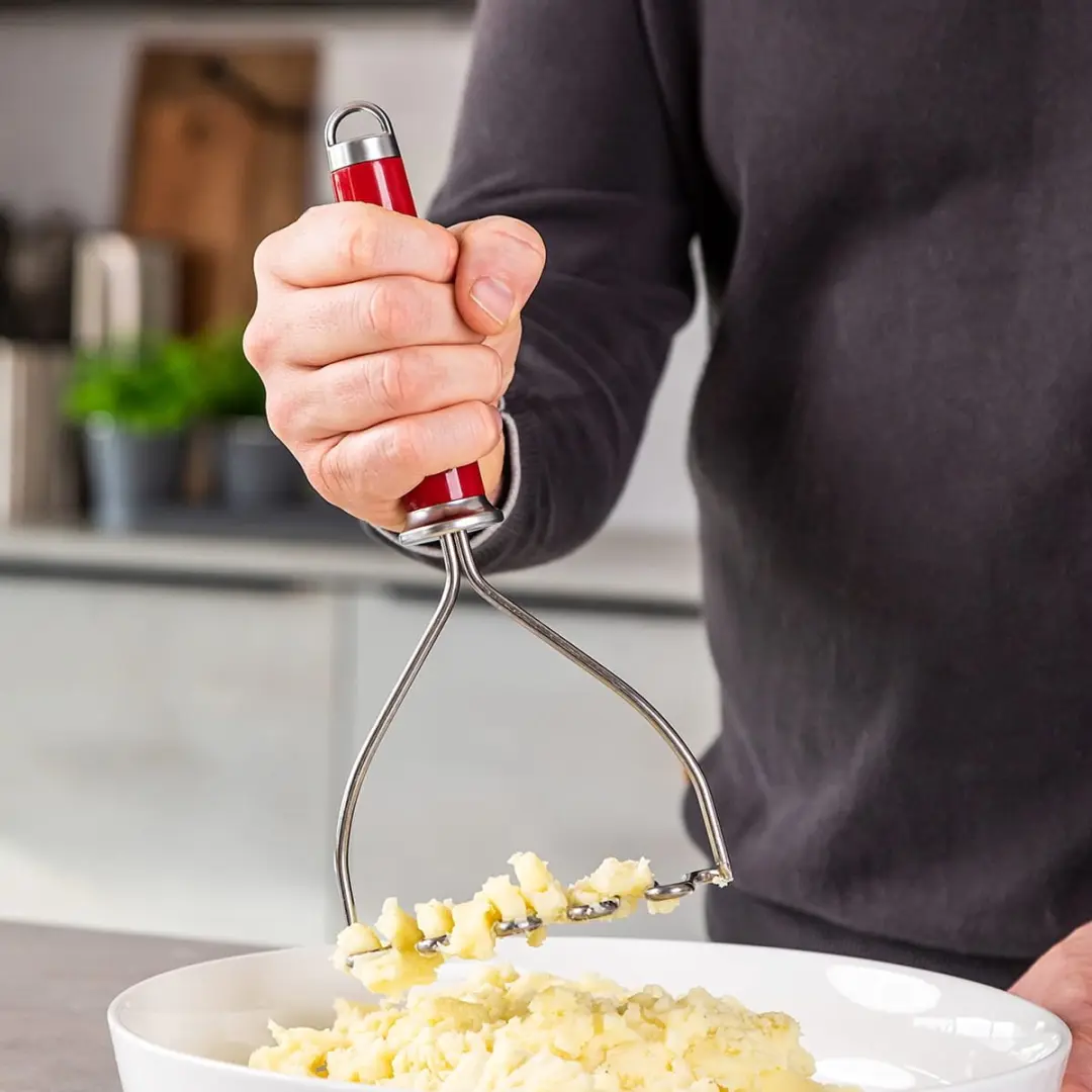 KitchenAid Pureestamper Empire Red - Hittebestendig