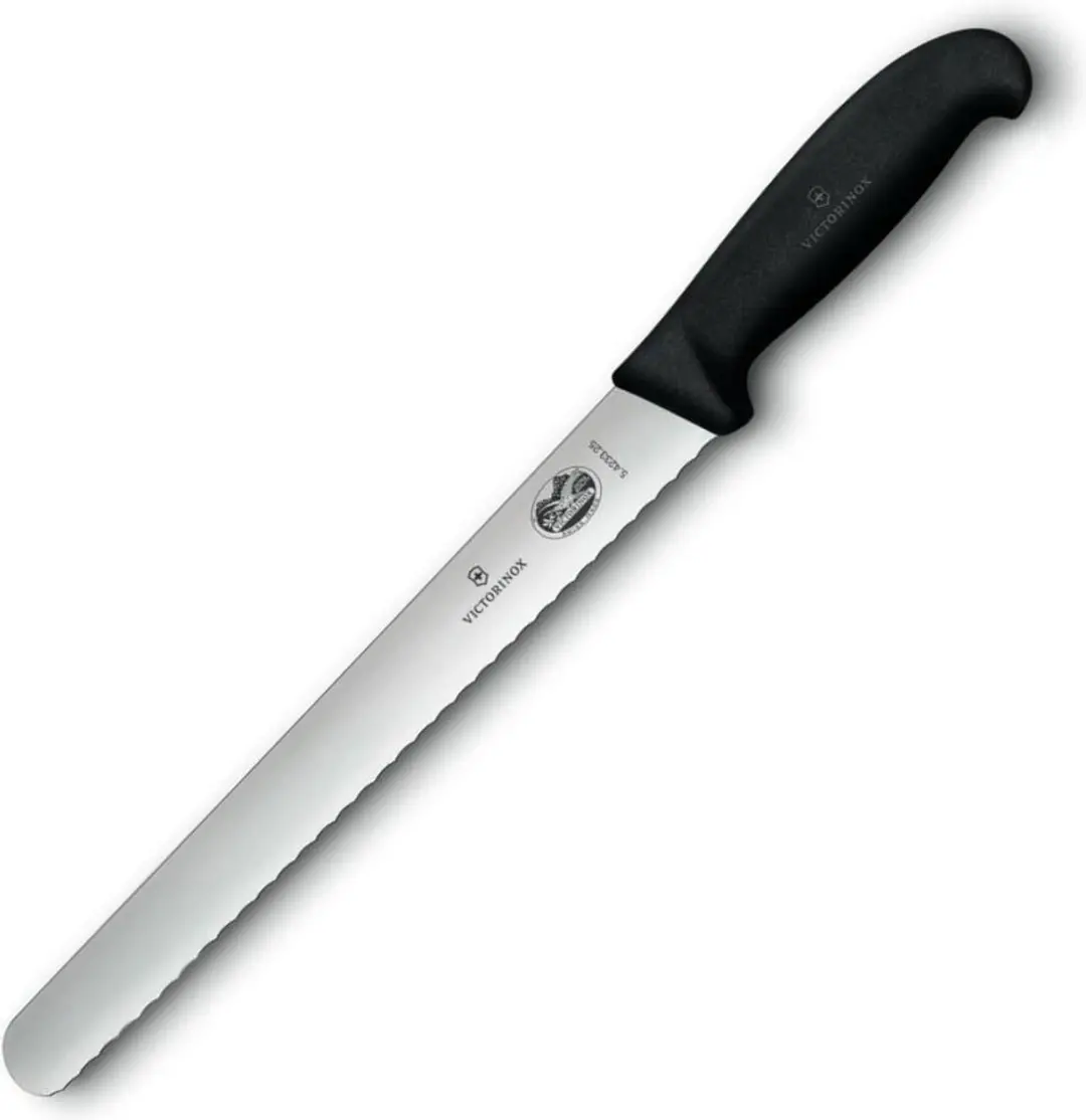Victorinox Fibrox Bakkersmes 36cm Gekarteld