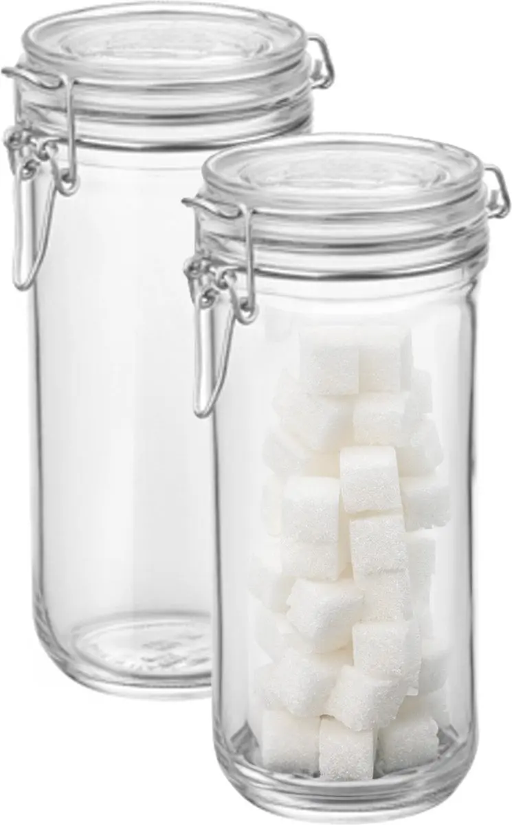 Bormioli Rocco Voorraadpot Glas 1L