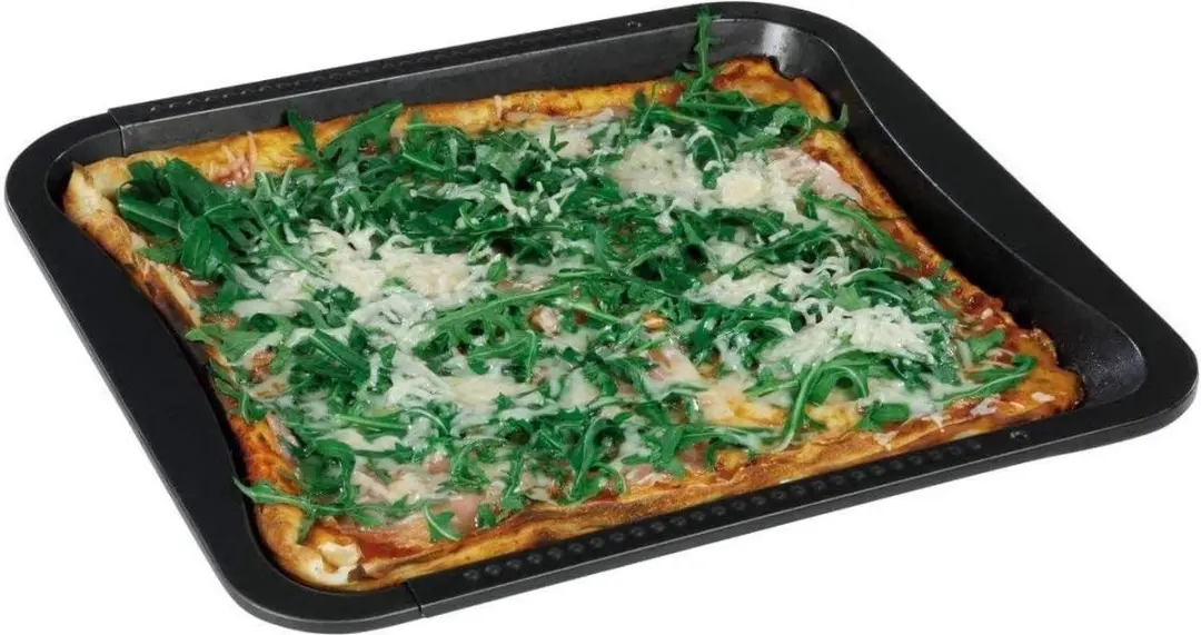 Zenker Uitschuifbare Ovenplaat 35-52 x 32cm - Zwart