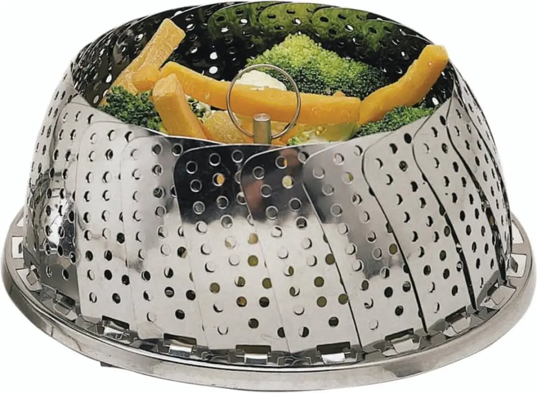 KitchenCraft Stoombloem 28cm - Zilver