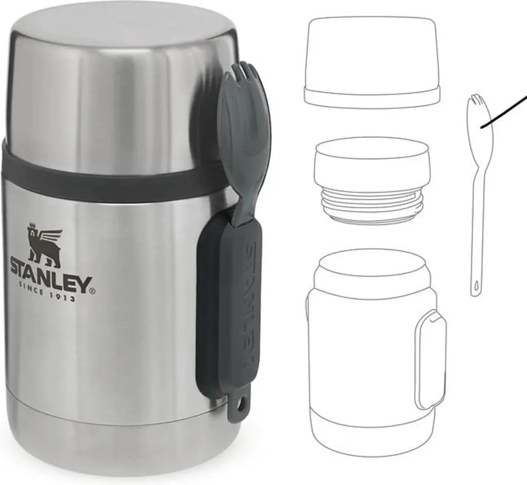 Stanley Adventure All-In-One Voedselcontainer 0.53L - Roestvrijstaal