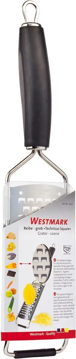 Westmark Technicus-Square Rasp 14142270 - Zilver/Zwart