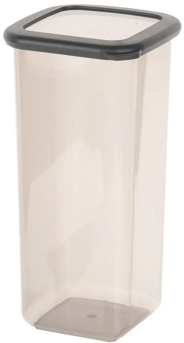 Excellent Houseware Voorraadpot 1.6L - Rookgrijs - Vaatwasserbestendig