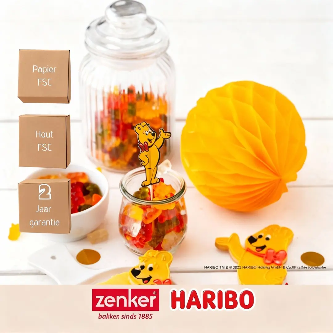 Zenker Haribo Drankje Prikkers - 24 Stuks