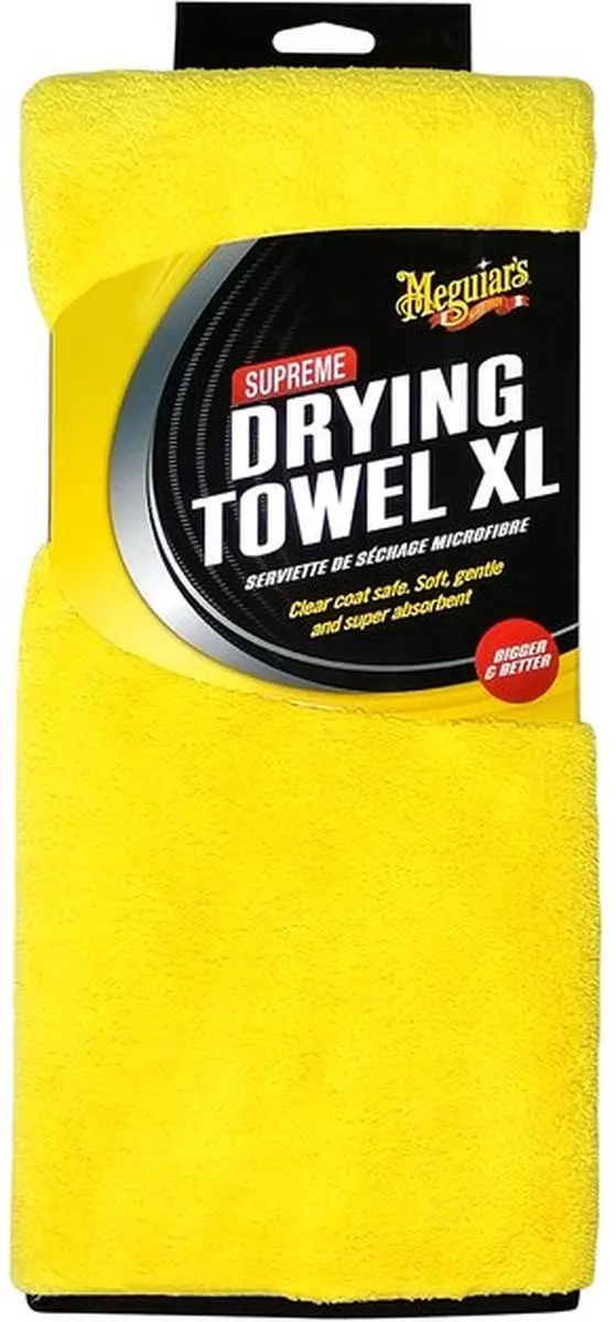 Meguiar's Supreme Microvezeldoek 55x76cm - Geel