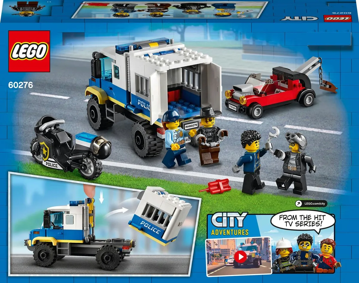 LEGO City Police Prisoner Transport 60276 - 244 Stukken - afbeelding 3 van 6