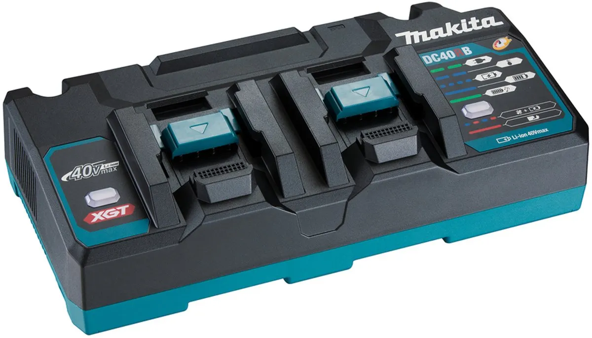 Makita DC40RB Duo Snellader XGT 40V Max 191N09-8 - afbeelding 6 van 6