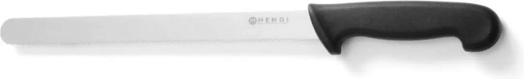 Hendi Broodmes Golfkartel 430mm - Zwart