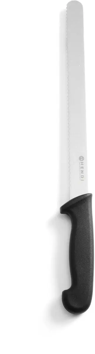 Hendi Broodmes Golfkartel 430mm - Zwart