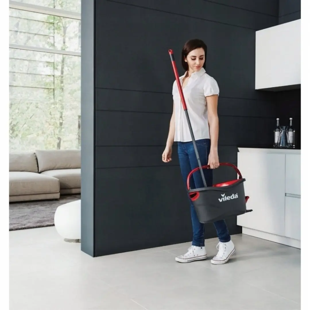 Vileda Turbo 3-in-1 Roterende Dweilset - Multicolor