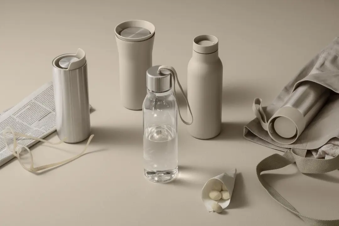Eva Solo Urban Thermos Drinkbeker 500ml - Roestvast Staal - Beige