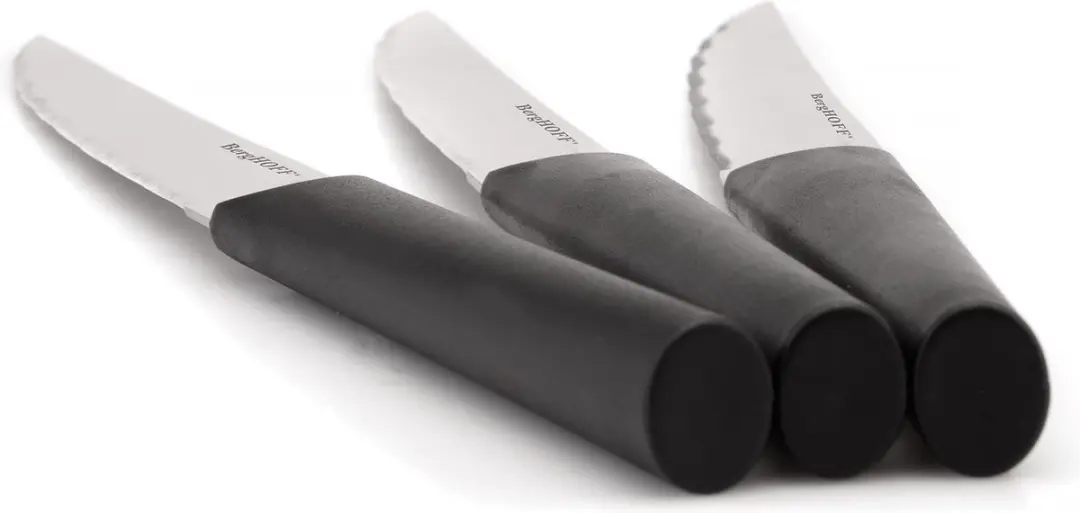 BergHOFF DiNA Matrix Steakmessenset 6-delig - Zwart - afbeelding 5 van 6