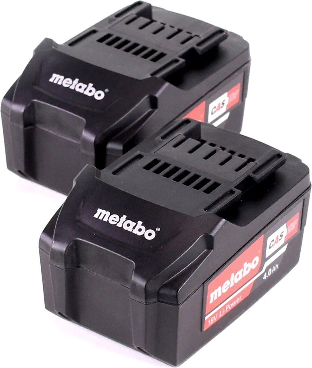Metabo Li-Power 18V 4.0Ah CAS Accupack - 2x 625591000