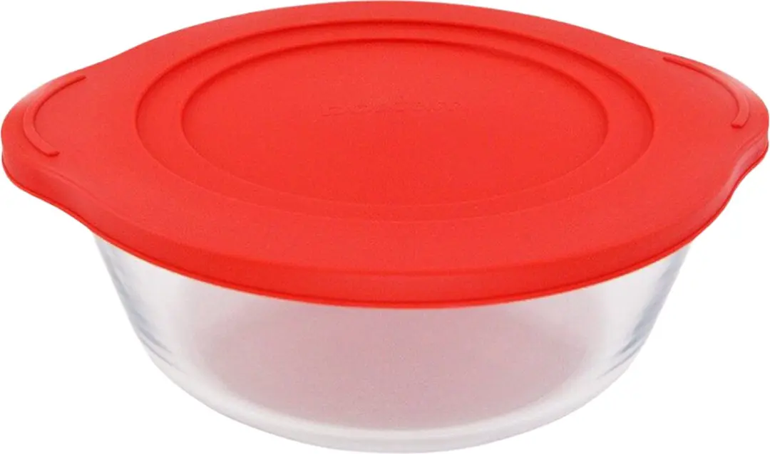 Pasabahce Borcam Ronde Ovenschaal met Deksel 21.8cm