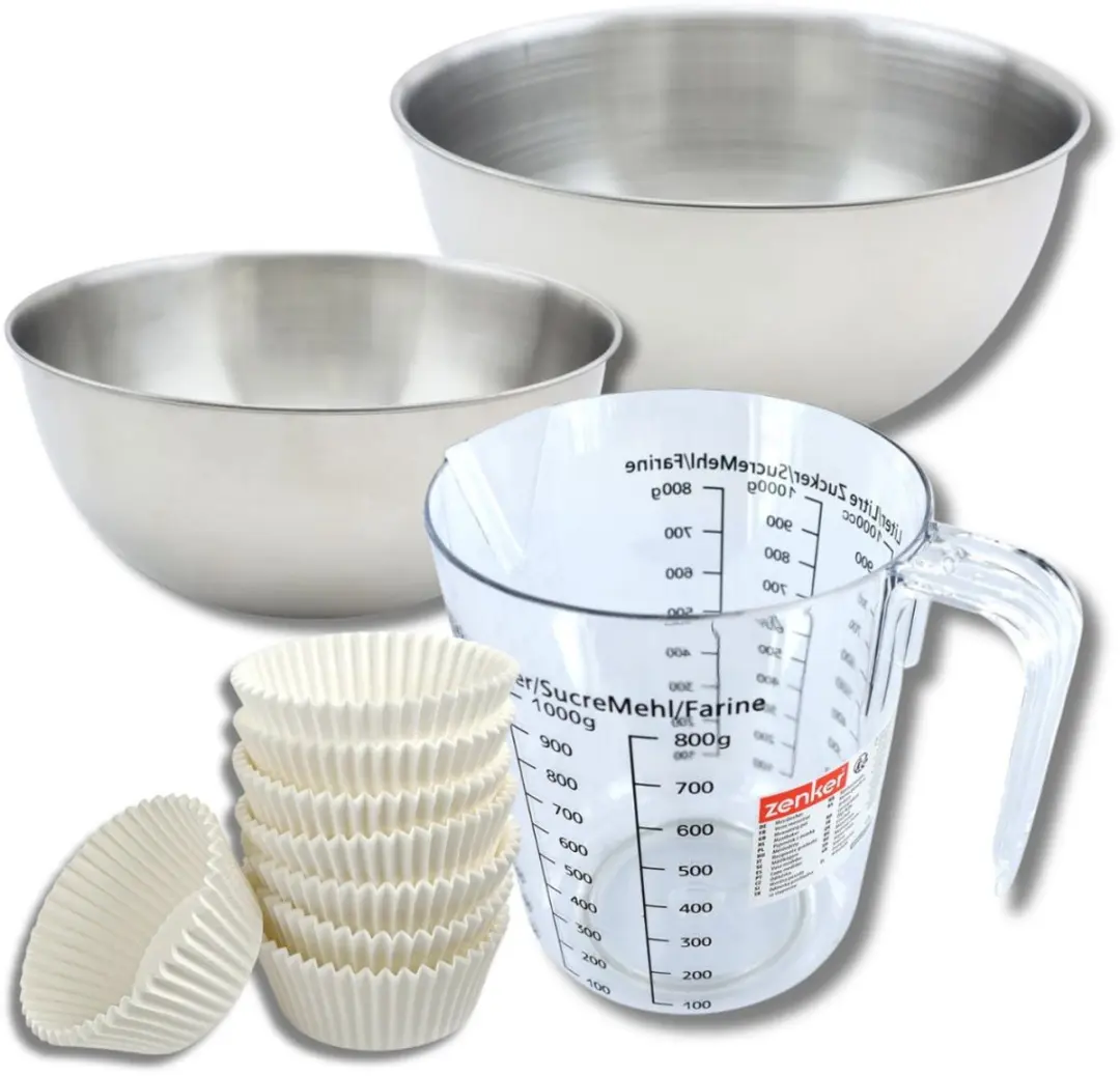 Zenker Bakset Muffinvormpjes 75 Stuks
