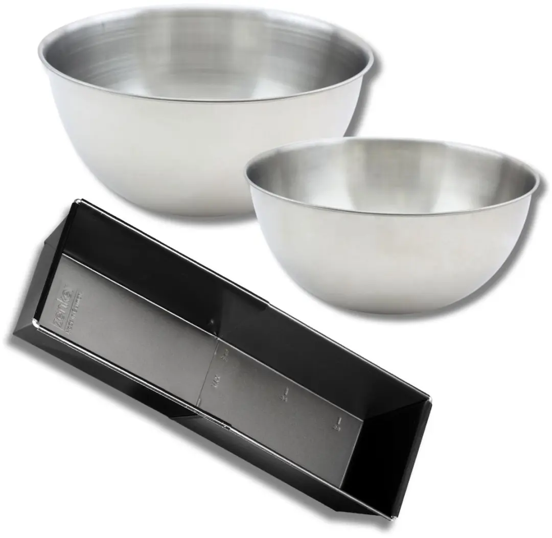 Zenker Uitschuifbare Cakevorm & Mengkommen Set