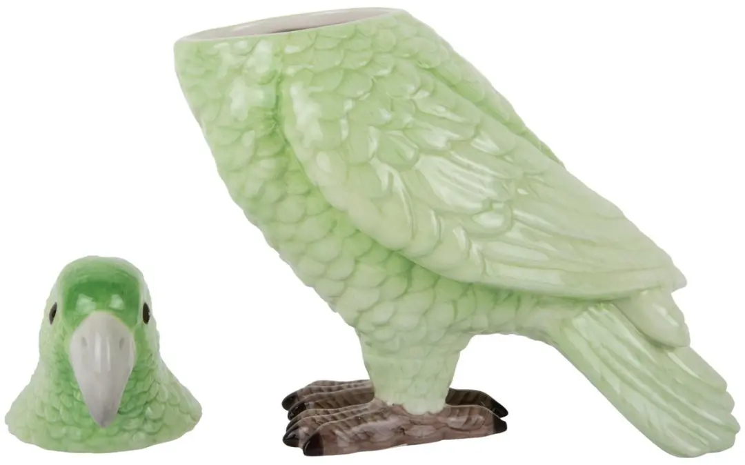 Present Time Voorraadpot Bird PT4070LG - Zachtgroen