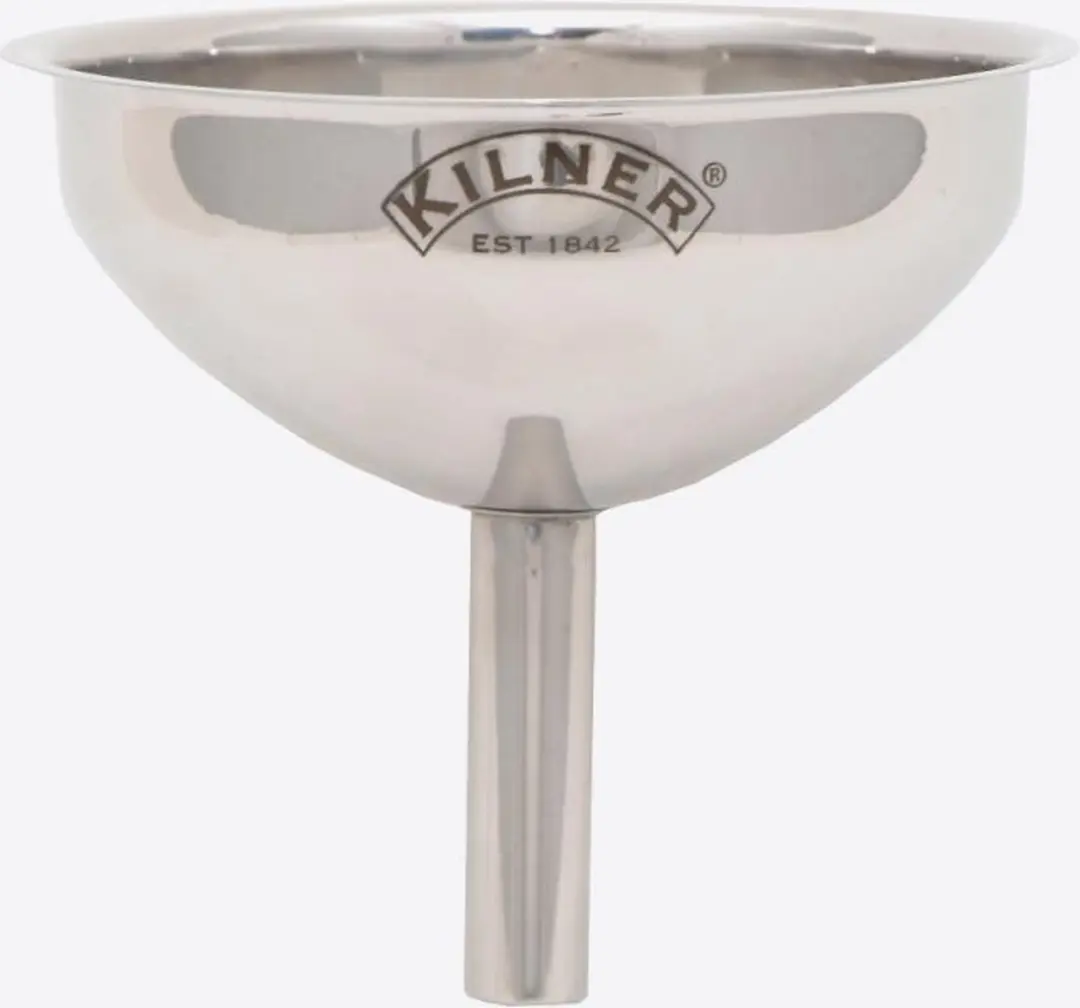 Kilner Trechter met Zeef - Zilver