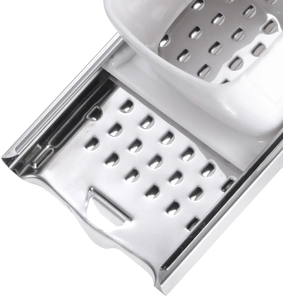 Westmark Spätzleschaaf Fädle - Zilver/Wit