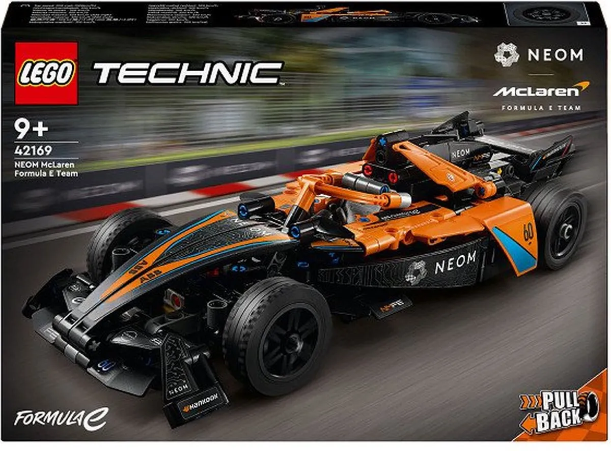 LEGO Technic NEOM McLaren Formula E Racewagen 42169 - 452 Stukken