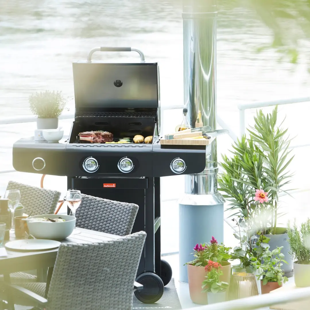 Barbecook Siesta 210 Gasbarbecue - 2 Branders - 8 Burgers