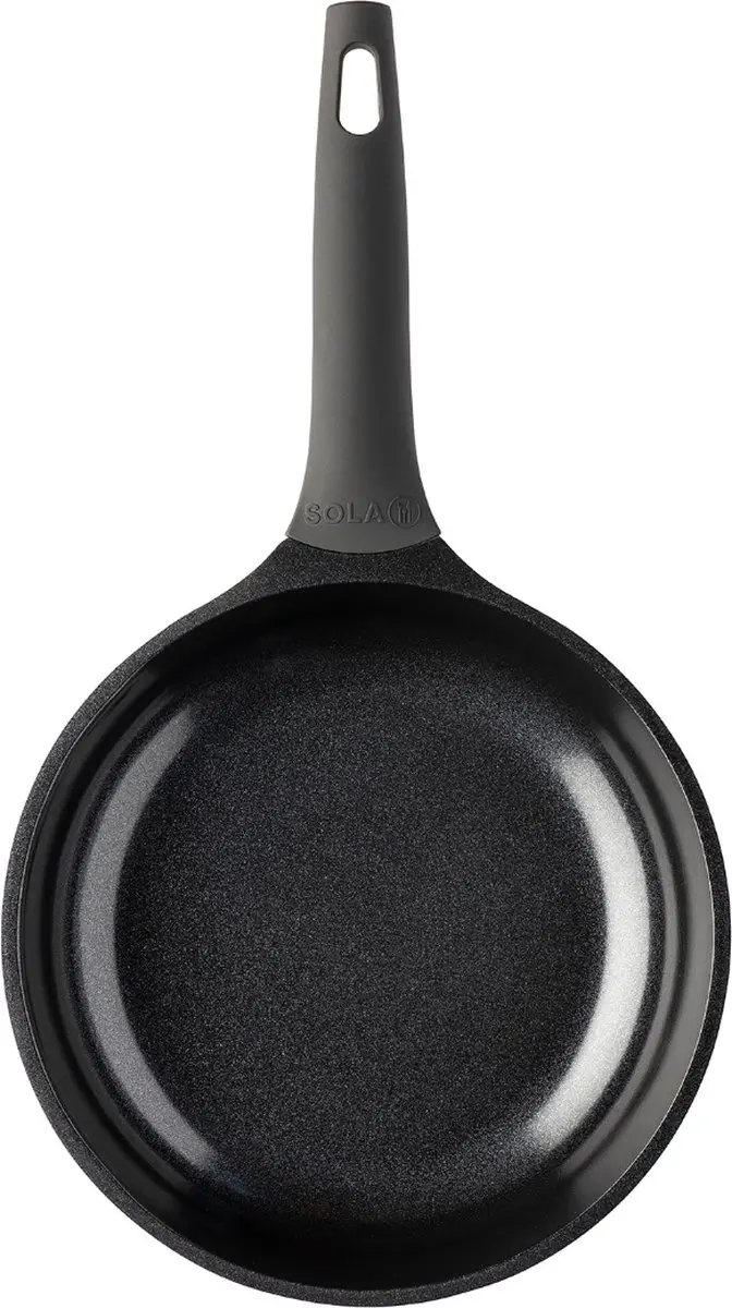 Sola Ceramic Deluxe Koekenpan 20cm - Zwart