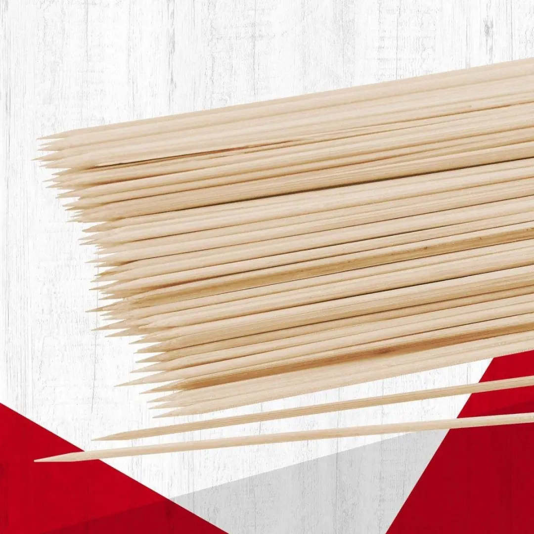 Fackelmann Nature Houten Spiesjes 20cm - 200 Stuks