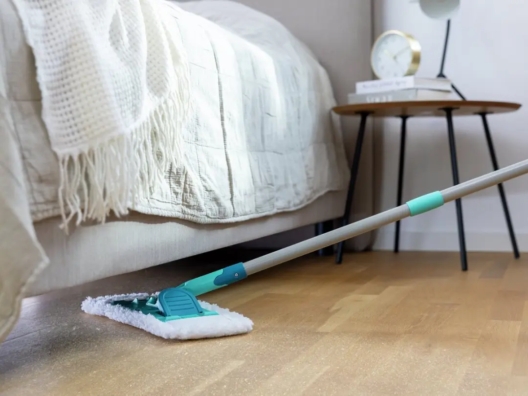Leifheit Super Duster Vloerreiniger 33cm - Starterset met wasbare doek - Turqoise - afbeelding 6 van 6