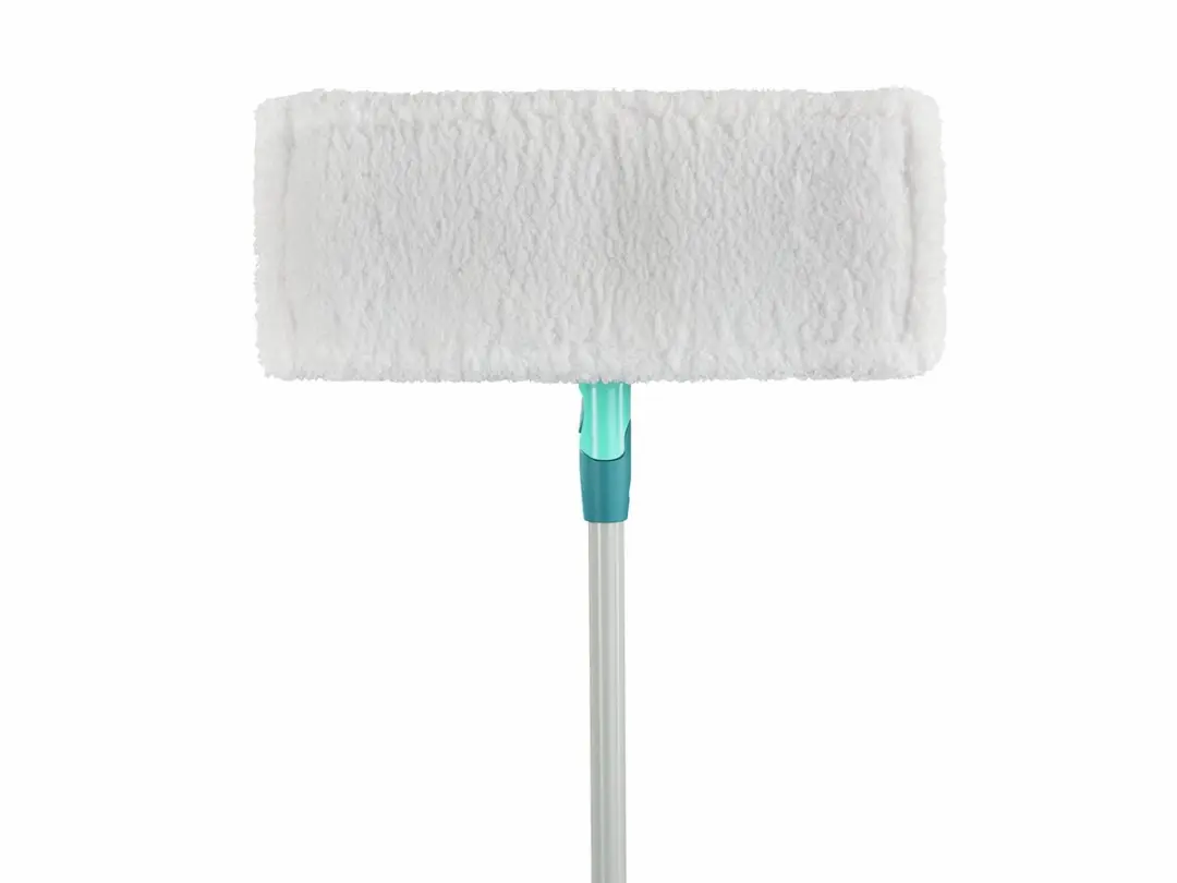 Leifheit Super Duster Vloerreiniger 33cm - Starterset met wasbare doek - Turqoise