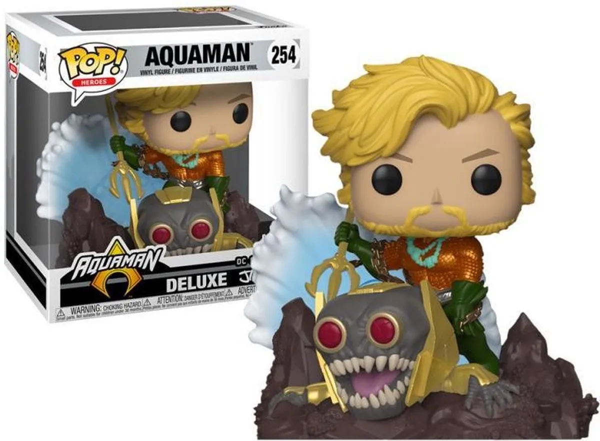 Funko POP! Aquaman Deluxe #254 DC Collection