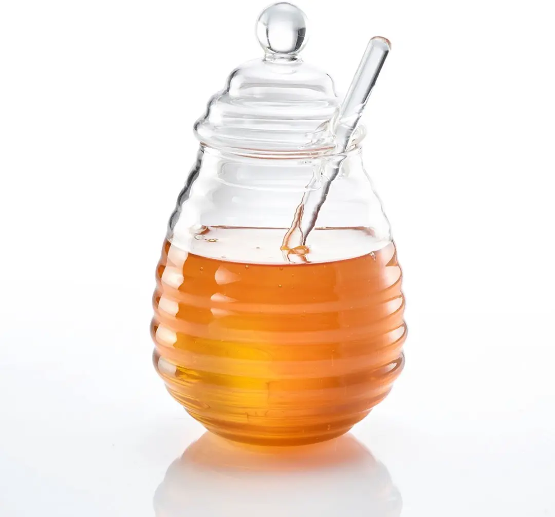 Westmark Melli Honingpot 400ml - Borosilicaatglas - Transparant