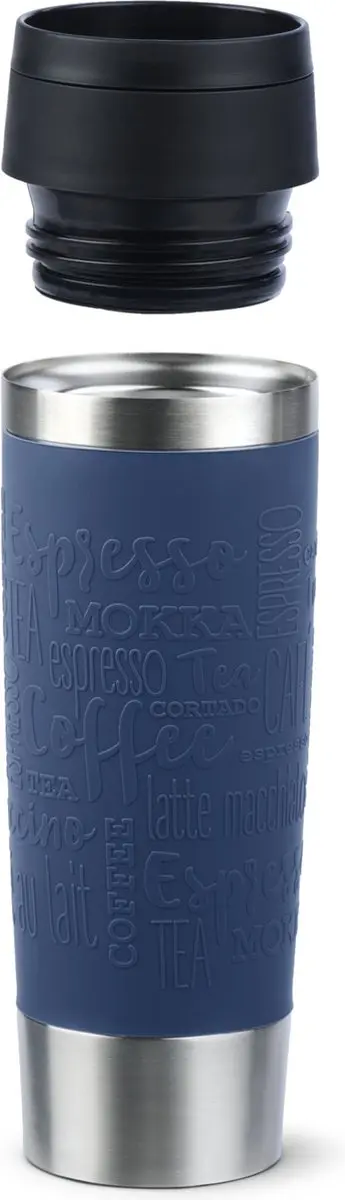 Tefal Travel Mug N2022110 - 500ml - RVS Donkerblauw