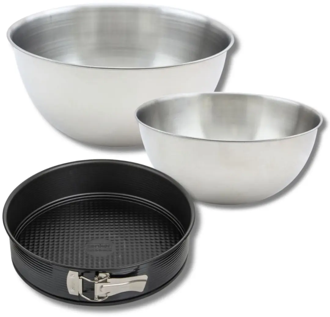 Zenker Set Springvorm 26cm + Mengkommen + Spatel